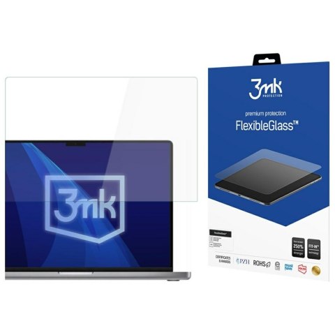 Szkło hybrydowe 3MK FlexibleGlass do Apple Macbook Pro 16 M1/M2/M3/M4
