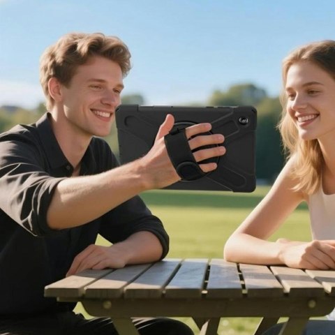 Etui 4smarts Rugged Case Grip do Samsung Galaxy Tab A11+ czarny
