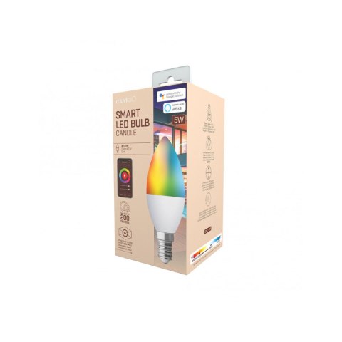 Inteligentna Żarówka Muvit MIOBULB006 Biały Ciepła Biel RGB F 5 W E14 450 lm (2700 K) (6500 K)
