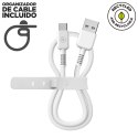 Kabel USB Muvit Biały 20 cm