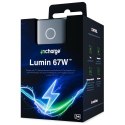 Ładowarka sieciowa 3MK InCharge Lumin PD 67W QC4+ PPS AFC FCP SCP USB-A 2xUSB-C TFT z wyświetlaczem czarny