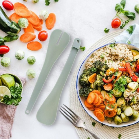 Miska do Sałatki Fackelmann Vert Stal nierdzewna Plastikowy 49 X 15 X 30 CM 2 Części