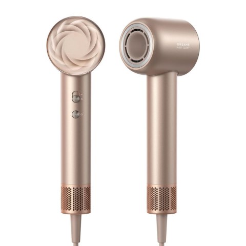 Suszarka do włosów Dreame Glory Mix 1600W jonowa, 3 magnetyczne końcówki, złota