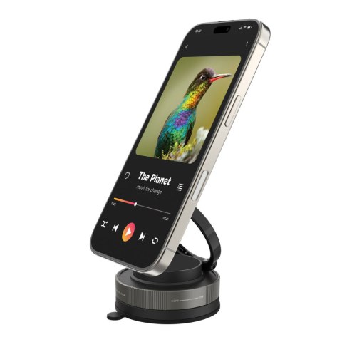 Uchwyt na Telefon do Samochodu Muvit MCCHL0035 Czarny