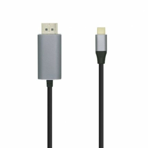 Adapter USB-C na DisplayPort Aisens A109-0394 Czarny 80 cm
