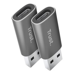 Adapter USB Trust 25573 Szary (2 Sztuk)