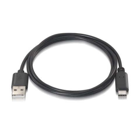 Kabel USB A na USB-C Aisens A107-0052 Czarny 2 m