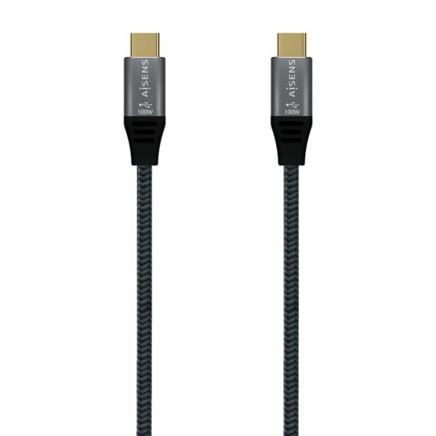 Kabel USB-C Aisens A107-0629 Szary 2 m