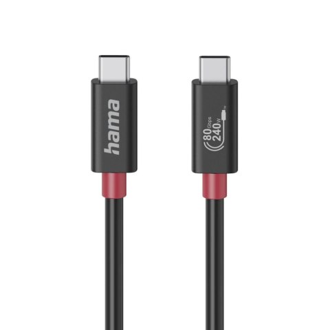 Kabel USB-C Hama 00200799 Czarny