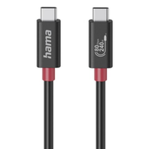 Kabel USB-C Hama 00200799 Czarny