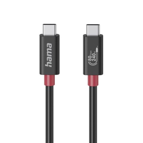 Kabel USB-C Hama 00200799 Czarny