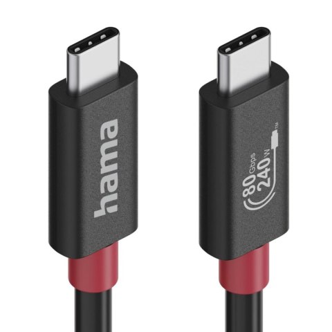 Kabel USB-C Hama 00200799 Czarny