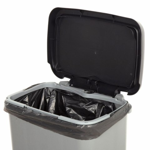 Kosz na śmieci Curver Ciemny szary Plastikowy 25 L (5 Sztuk)