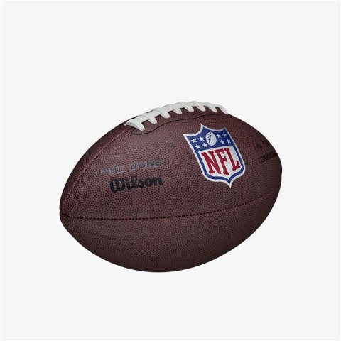 Piłka do Rugby Wilson NFL Duke Replica FB Biały Brązowy