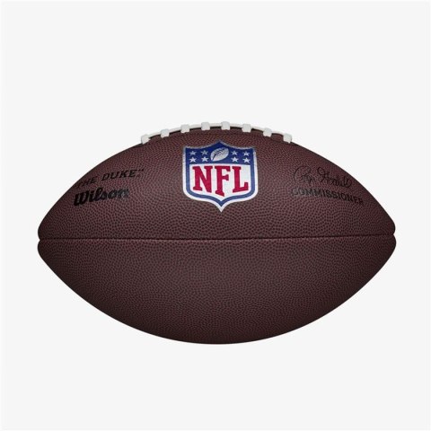 Piłka do Rugby Wilson NFL Duke Replica FB Biały Brązowy