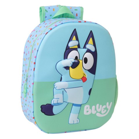 Plecak szkolny Bluey Niebieski 27 x 33 x 10 cm