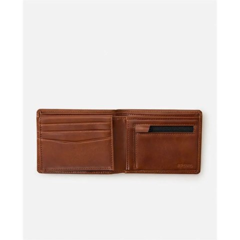 Portfel Męski Rip Curl Stapler Pu All Day Ceimnobrązowy