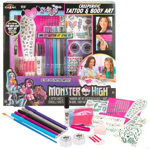 Studio Mody Monster High Creeperific Tatuaże Zmywalne