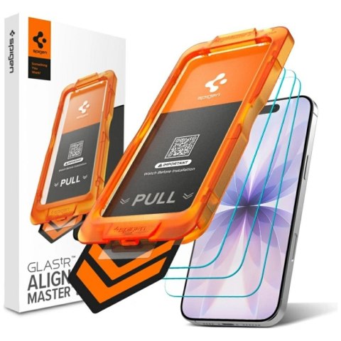 Szkło hartowane Spigen ALM Glas.Tr Slim do iPhone 17 Pro 3szt.