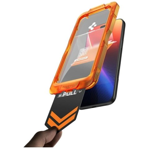 Szkło hartowane Spigen ALM Glas.Tr Slim do iPhone 17 Pro Max 3szt.