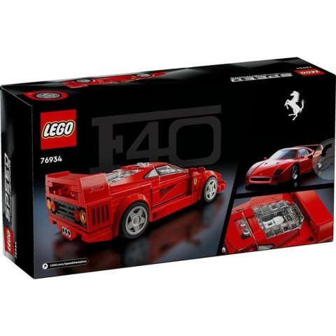 Zestaw do budowania Lego 76934 Ferrari F40 Wielokolorowy