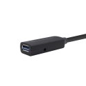 Adapter USB Aisens A105-0408 Czarny 10 m USB 3.0