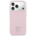 Etui Karl Lagerfeld Karl Head Logo MagSafe do iPhone 17 Pro Max różowy