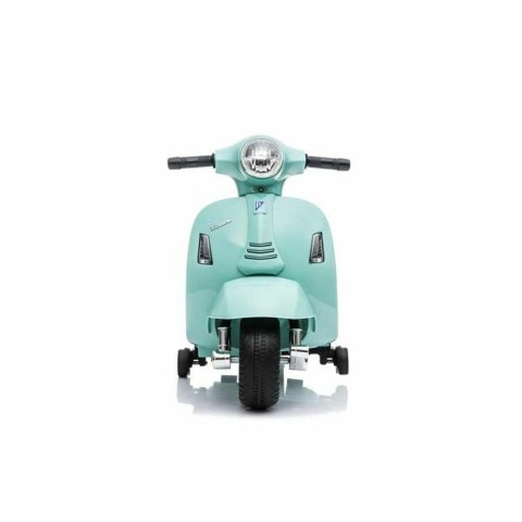 Dziecięcy skuter elektryczny Vespa Kolor Zielony 6V
