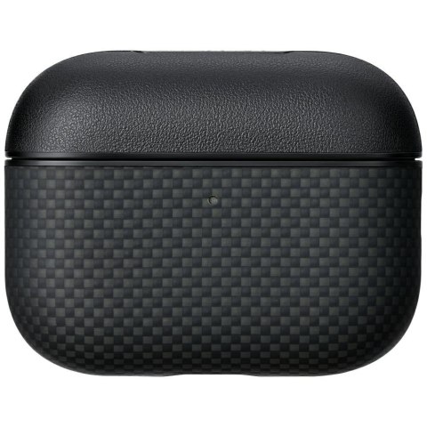 Etui PITAKA Aramid Fiber do AirPods Pro 3 czarno-szary