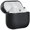 Etui PITAKA Aramid Fiber do AirPods Pro 3 czarno-szary