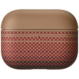 Etui PITAKA Aramid Fiber do AirPods Pro 3 sunset