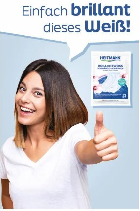 Heitmann Brillantweiss Orchidee Wybielacz do Firan 50 g