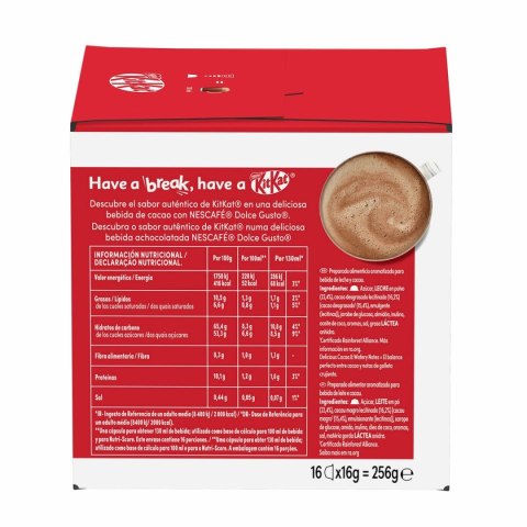 Kawa w kapsułkach Dolce Gusto DOLCE G.12581057 16 Części (16 Sztuk)