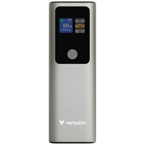 Powerbank Verbatim Charge n Go 27000mAh 140W 2xUSB-C PD 3.1 szary 32269