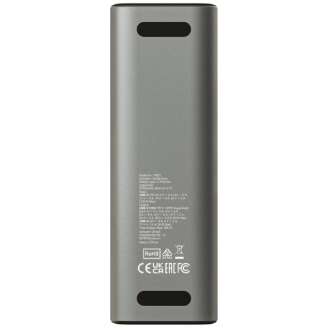 Powerbank Verbatim Charge n Go 27000mAh 140W 2xUSB-C PD 3.1 szary 32269