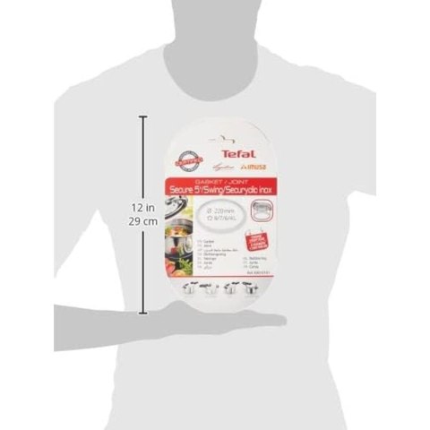 Zestaw Uszczelek Tefal Stal nierdzewna Plastikowy