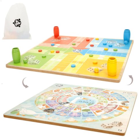Deska Parcheesi Colorbaby 40 x 1 x 40 cm (26 Części) (6 Sztuk)