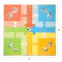 Deska Parcheesi Colorbaby 40 x 1 x 40 cm (26 Części) (6 Sztuk)