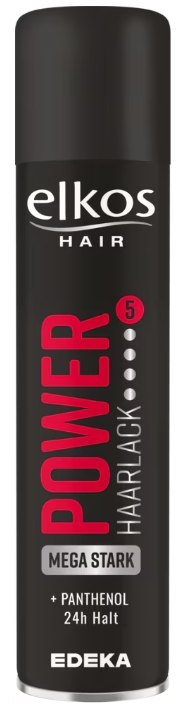 Elkos Mega Stark Power 5 Lakier do Włosów 300 ml