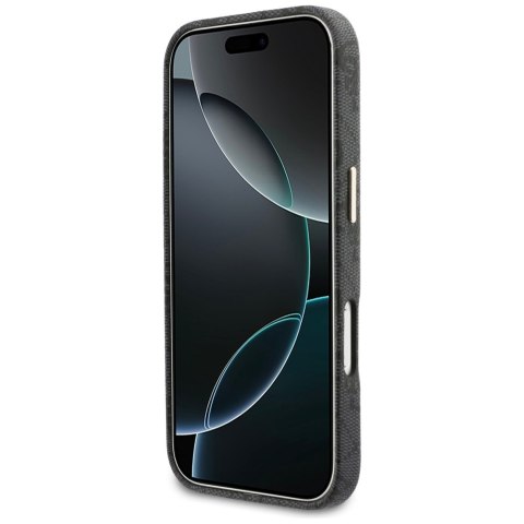 Etui Guess 4G Script MagSafe do iPhone 17 Pro Max czarny