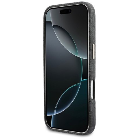 Etui Guess 4G Script MagSafe do iPhone 17 czarny