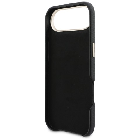 Etui Guess FW Resin Logo do iPhone Air czarny