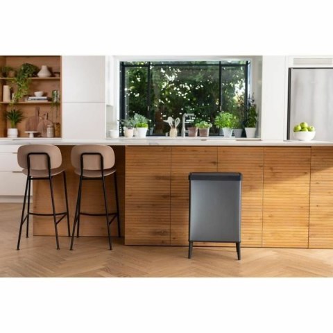 Kosz na śmieci Curver VERTO Szary Plastikowy 54 L