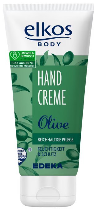 Elkos Olive Krem do Rąk i Paznokci z Oliwką 100 ml