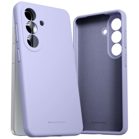 Etui Mercury Silicone do Samsung Galaxy S26 lawendowa szarość