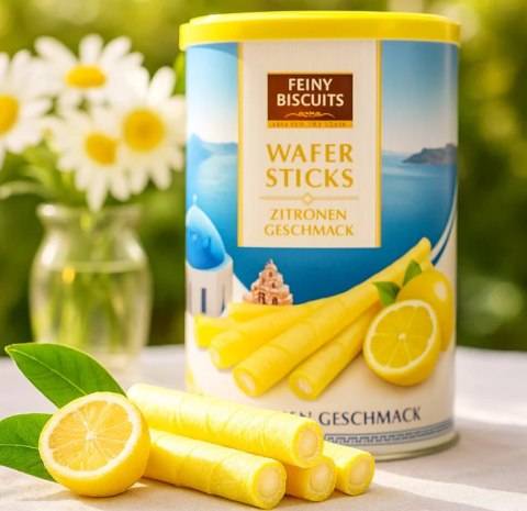 Feine Biscuits Rurki Waflowe Cytrynowe 400 g
