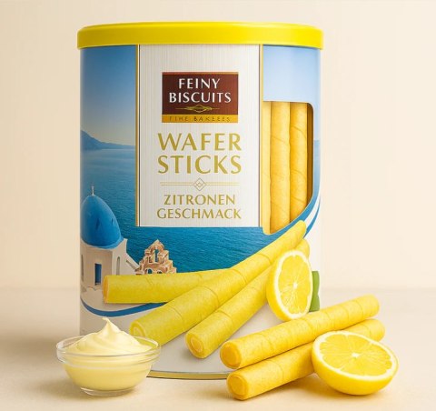 Feine Biscuits Rurki Waflowe Cytrynowe 400 g