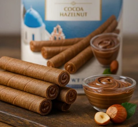 Feine Biscuits Rurki Waflowe Kakaowo-Orzechowe 400 g