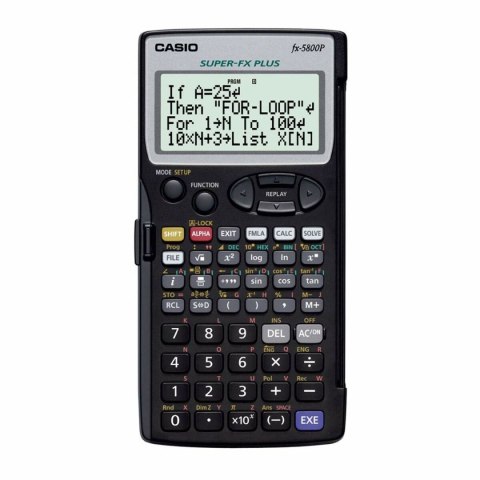 Kalkulator naukowy Casio FX-5800P Czarny