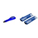 Klocki hamulcowe Sparco 01638AZ Niebieski 15 mm